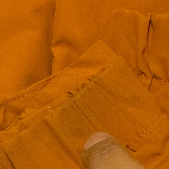 THE NORTH FACE Men Large Orange Hyvent rain windbreaker Jacket - Picture 9 of 14